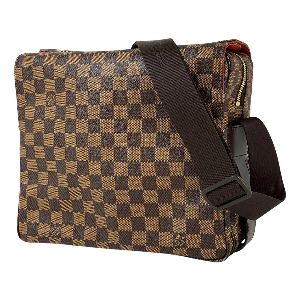 Louis Vuitton Naviglio Shoulder Bag Damier Brown